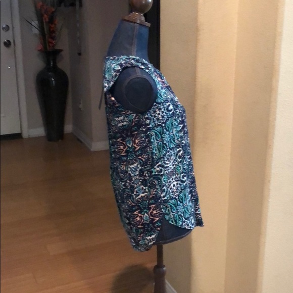 NYDJ print Top - Picture 3 of 6